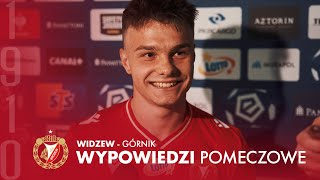 Wypowiedzi po meczu Widzew Łódź - Górnik Zabrze 3:1
