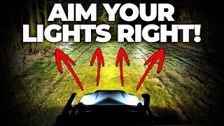 How To Properly Aim Your Off-Road Lighting!