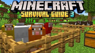 How to Farm Crops, Animals, & Trees! ▫ Minecraft 1.20 Survival Guide ▫ Tutorial Let's Play [S3 Ep.2]