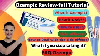 Ozempic Injection Review. || Ozempic review full tutorial.