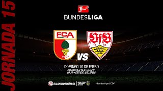 Partido Completo: Augsburgo vs Stuttgart  | Jornada 15 - Bundesliga