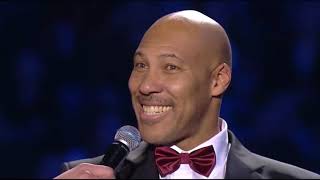 LAVAR BALL PRESENTS AT THE LITHUANIAN MUSIC AWARDS M.A.M. A 1/26/18