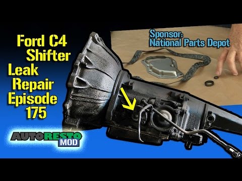 Ford C4 Transmission How To Fix Shifter Leak Episode 175 Autorestomod Ford C4 Transmission How To Fix Shifter Leak Episode 175 Autorestomod