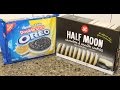 Nabisco Oreo vs Lucky’s Half Moon: Golden & Chocolate Sandwich Cookie Blind Taste Test