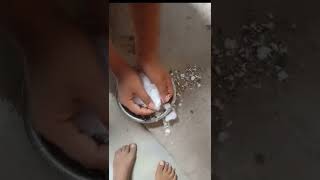 how to make dry ice at home easy no fire Extinguish || Experiment | #shot #youtubeshort #viral