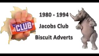 (1980-1994) Jacobs Club Biscuits TV Advert Compilation