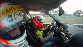 Youngest Car Racer Iñigo Anton goes 170kph in the racetrack