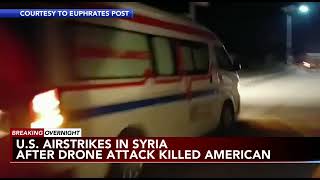 NEW VIDEO: Suspected Iran drone kills US worker in Syria; US retaliates