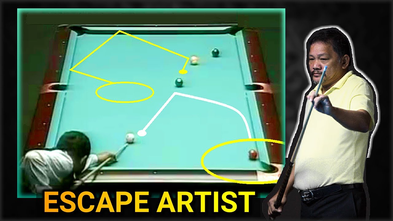 Efren Reyes The Greatest Escape Artist Youtube