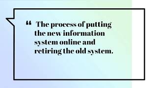 System ChangeOver