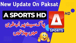 Paksat par A Sports Free Me Chalaye | A Sports Add On paksat