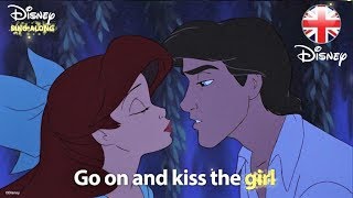 DISNEY SING-ALONGS | Kiss The Girl - Little Mermaid Lyric Video! | Official Disney UK