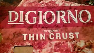 Digiorno thin crust 4 meat pizza taste review