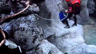 Canyoning im Burggrabenklamm