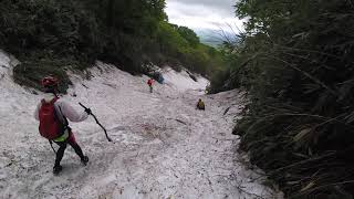 【岩木山】スノーランニングダウンヒル岩木山