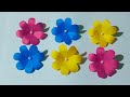 How to make paper flower /paper craft ideas /nice flowers /origami flower