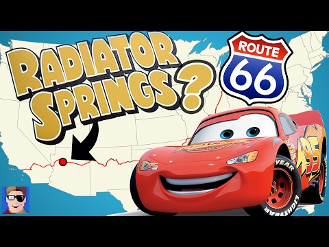 Is radiator springs a real place?