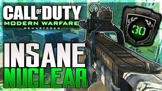 INSANE FAST NUCLEAR ON SHIPMENT! MODERN WARFARE REMASTERED FASTEST NUKE ON MWR? VICIOUS MEDAL MWR