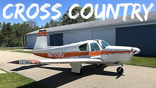 How Far Can You Fly? | Cross Country Efficiency Testing | Mooney M20C Vlog #12