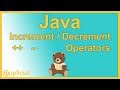 Java Increment and Decrement Operators i++ and i-- by Example - Java Programming Tutorial