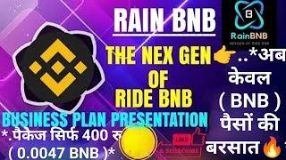 RAIN BNB  || FULL BUSINESS PLAN