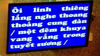 Thứ 5 10-01-2019 ( Sau Lễ Hiển Linh )