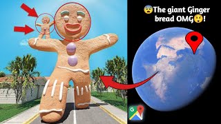 I Found The Giant Gingerbread OMG On Google Earth Or Google maps😨