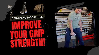 Improve Your Grip! | 6 Simple Methods | Pinch \u0026 Crush Grip for Strength Sports | Garage Gym Training