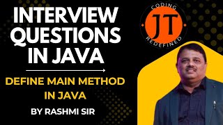 Top Java Interview Questions - Can We Define Main Method in Java