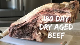 Cutting a 180 day dry aged steak - extreme beef dry aging | Jess Pryles