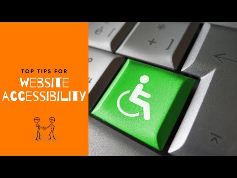 Top Tips for Website Accessibility – Episode 1