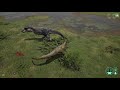 SubRex vs Rex Adult - 1v1 - The Isle Gameplay