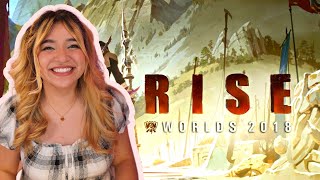 Streamer Reacts to RISE Worlds 2018 League of Legends (ft. The Glitch Mob, Mako, and The Word Alive)