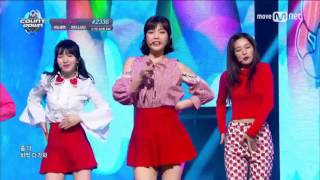 Red Velvet 「Rookie」（2017年2月23日放送「M COUNTDOWN」）