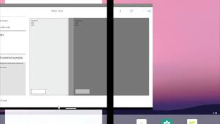 Surface Duo with WinUI TwoPaneView via Uno Platform