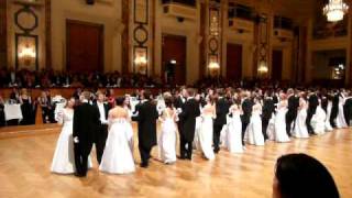 WU Ball 2010, Eröffnung (Zigeunerbaron-Quadrille)