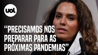 Ex-secretária Luana Araújo à CPI: “Precisamos nos preparar para as próximas pandemias”