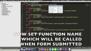 Angular Codeigniter Registration | Part 1