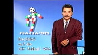 WM 1990 - Zusammenfassung/Rückblick (ARD Sportschau) - YouTubeDE-Version (ohne GEMA-Musiktitel)