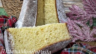 PANDORO CON IMPASTO UNICO  CON LIEVITO MADRE 🎄