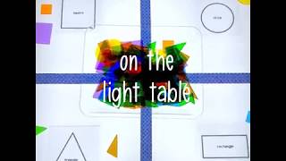 Shape Sort Light Table