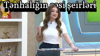 Zümrüd Bədəlova Tənhalığın səsi şeirləri