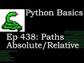 Python Basics Relative/Absolute Paths