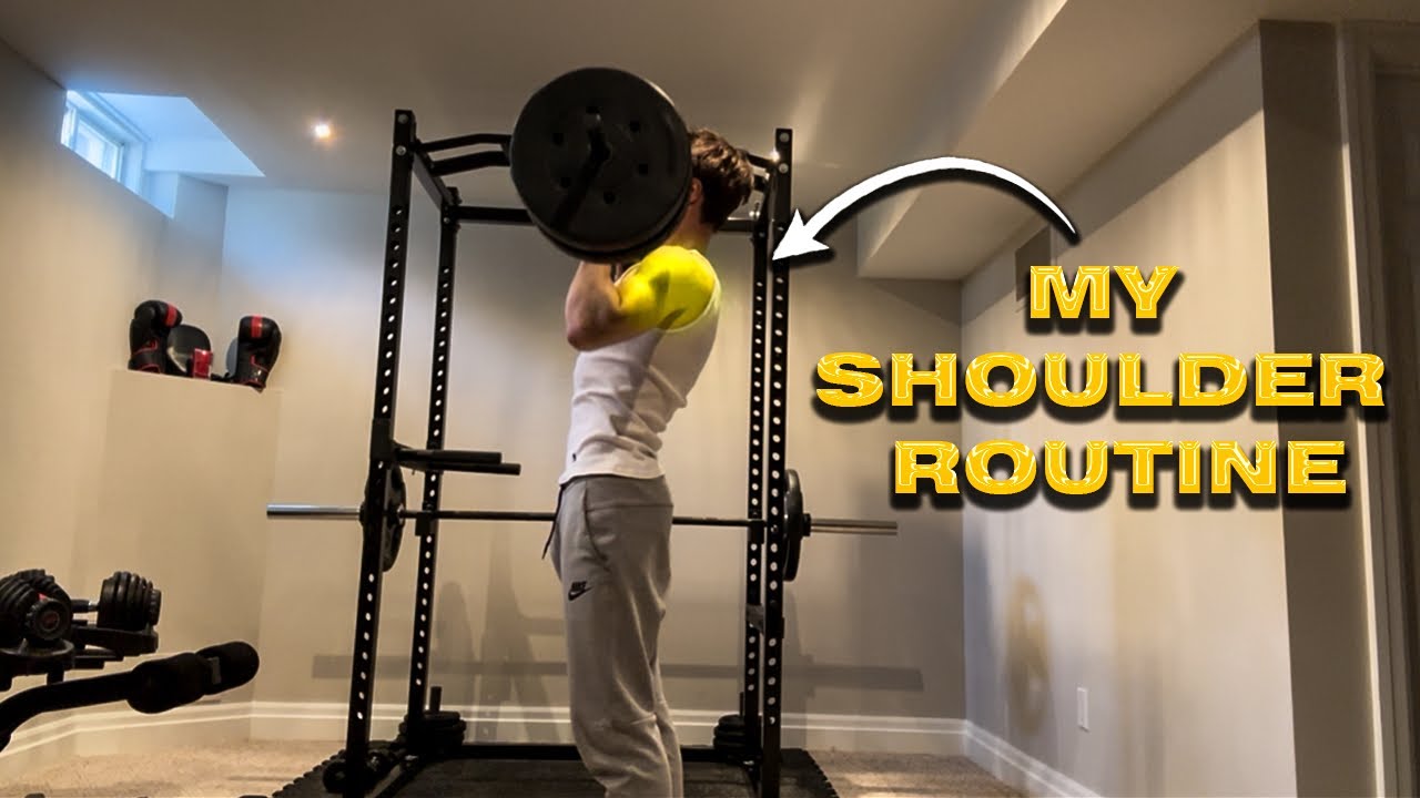 My Shoulder Routine Youtube