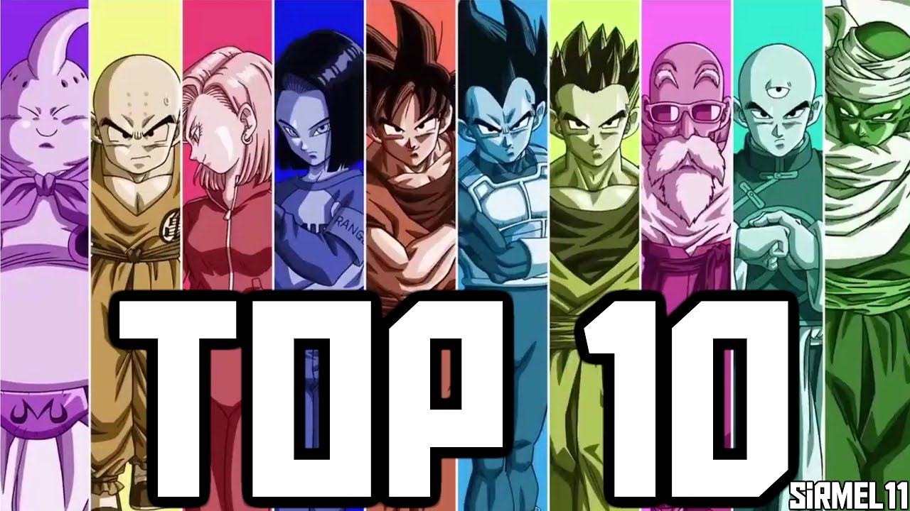 Dragon Ball Super - Top 10 Universe 7 Fighters - YouTube