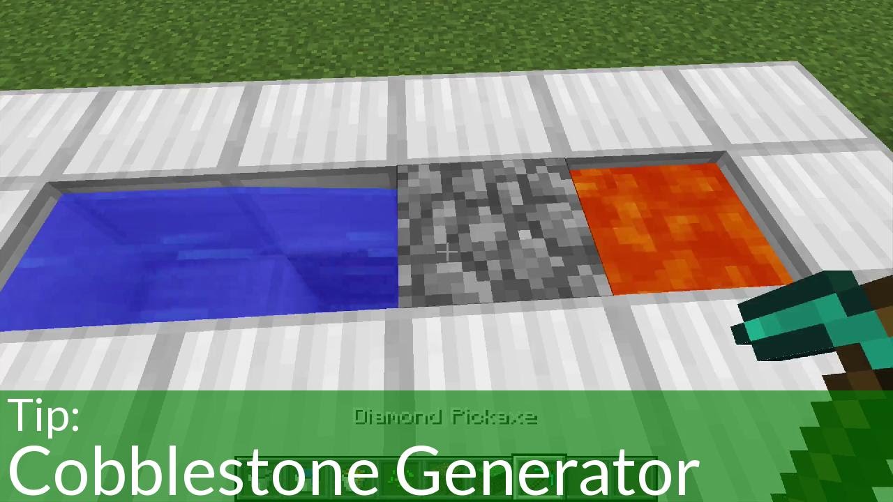 Cobblestone Generator Regenators Minebuilder Ultimate Handbook Wiki