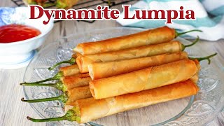 Dynamite Lumpia with Ground Pork