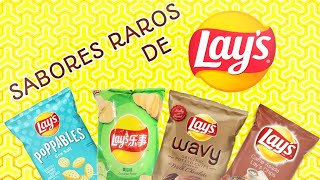 ►Los Sabores más Raros de Lays.