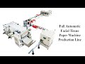 Sime automatic facial tissue machine production line