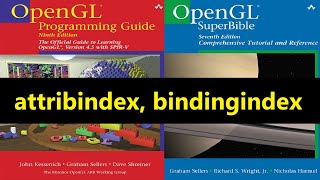 096- OpenGL Buffer 6, OGSB7 14 - Binding Index, bindingindex, attribindex Multiple Buffers